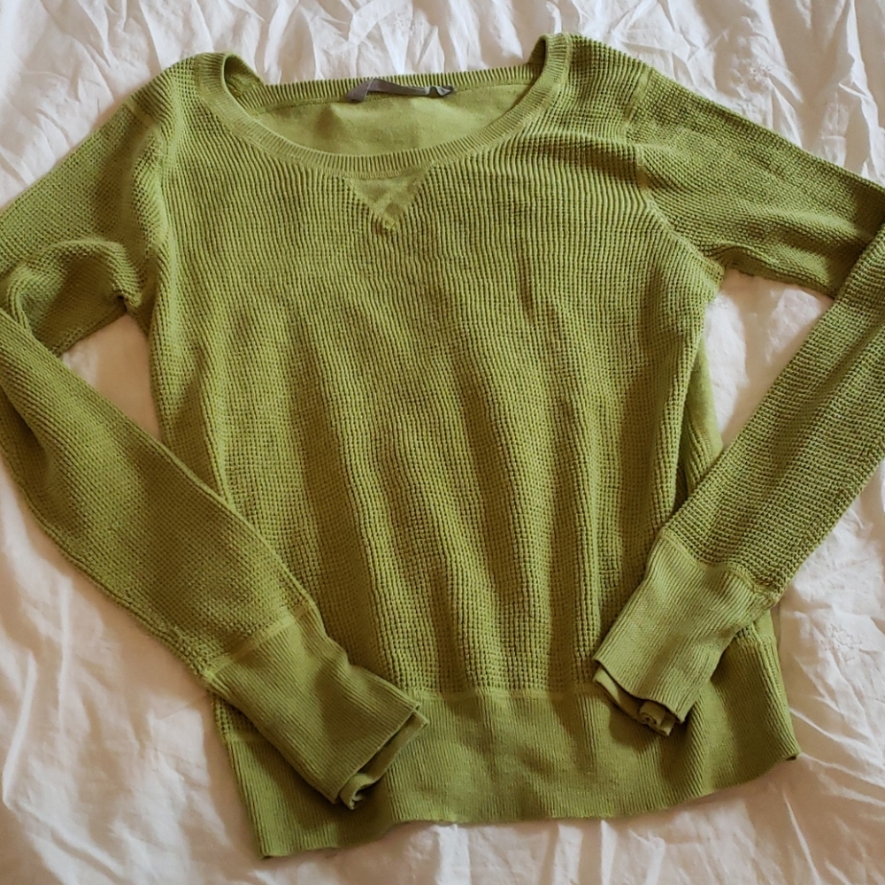 Large Green Athleta Sweater